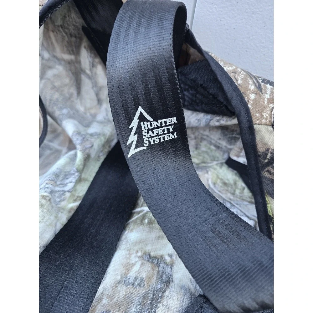 Hunter Safety System Harness Treestand Vest Realtree Camo‎ L/XL Real Tree